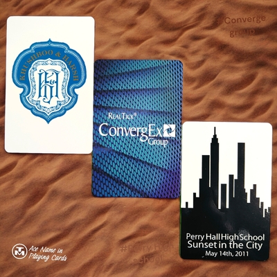pronotional playing cards